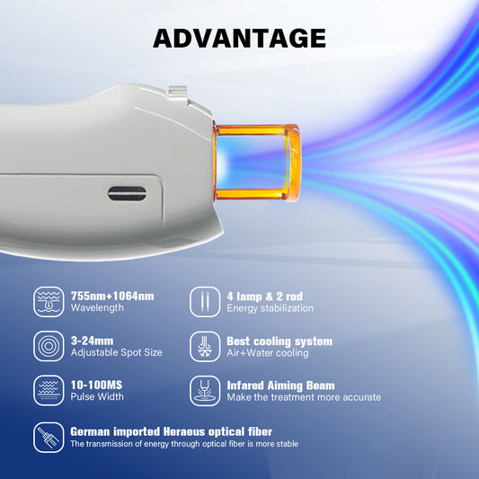 Perfectlaser Alexandrite Laser Hair Removal Machine