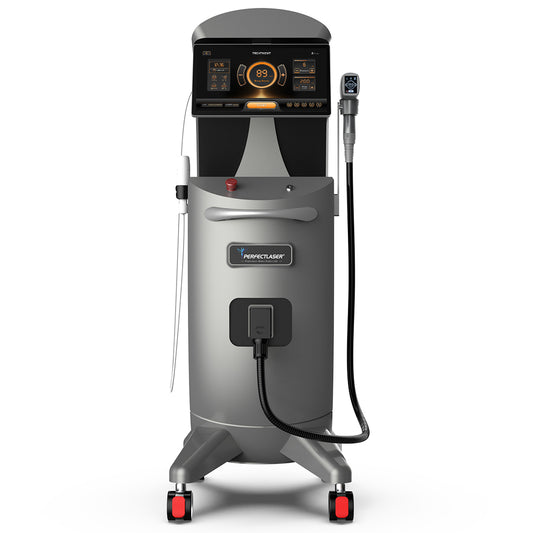 Perfectlaser Newest Non-crystal Design 808 4 Wave 940nm 755nm 1064nm High Power 1200W 2000W Optional 808nm Diode Laser Hair Removal System Price with AI Skin Analyzer Medical Grade Diode Laser Machine