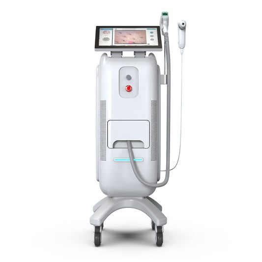 Perfectlaser Single Handle 4 Wavelength Diode Laser Hair Removal with AI Skin Analyzer Machine perfectlaser