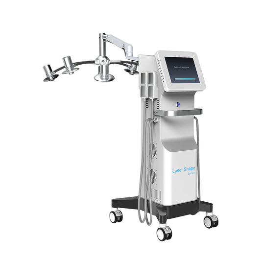 Perfectlaser Lipolaser Cryolipolysis EMS Microcurrent 532nm Green Light Laser Six Laser Lamps Four Cooling Plates Professional Body Sculpting Machine