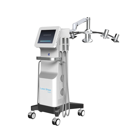 Perfectlaser Lipolaser Cryolipolysis EMS Microcurrent 532nm Green Light Laser Six Laser Lamps Four Cooling Plates Professional Body Sculpting Machine