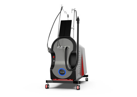 7000W Professional Dual Wavelength Laser System 1064nm Nd Yag Long Pulse and 755nm Alexandrite