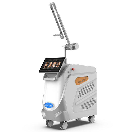 2 in 1 Picosecond Laser 1064nm Nd Yag Laser Tattoo Removal Machine Long Pulse Laser Hair Removal Machine