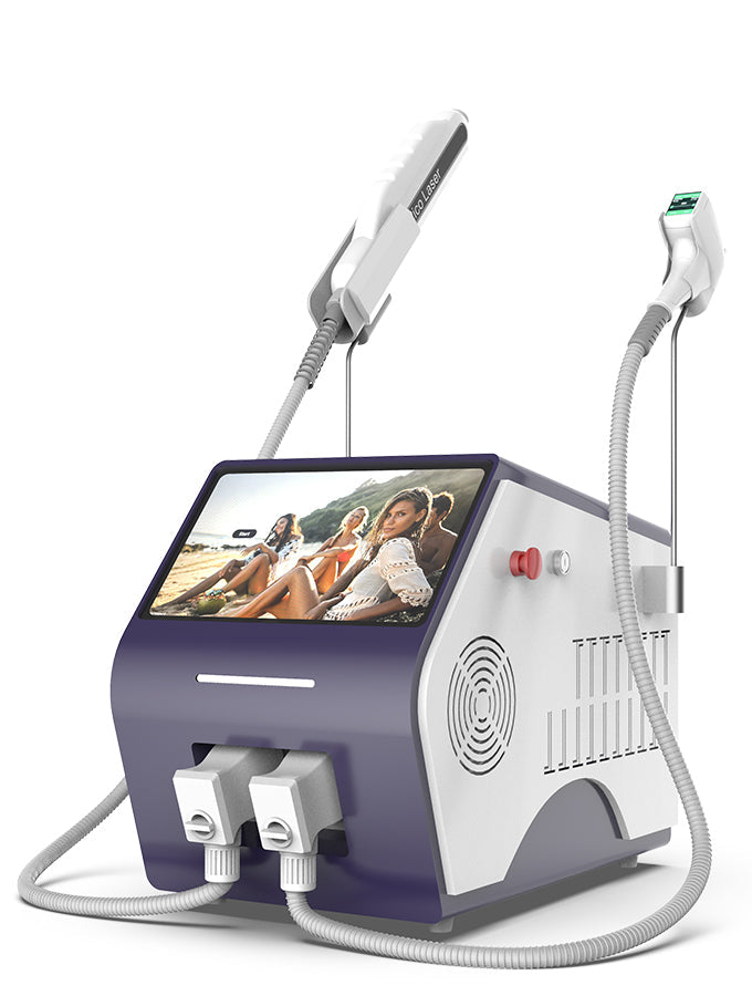 Perfectlaser 2 in 1 Portable Hair Removal Tattoo Removal Laser Machine perfectlaser