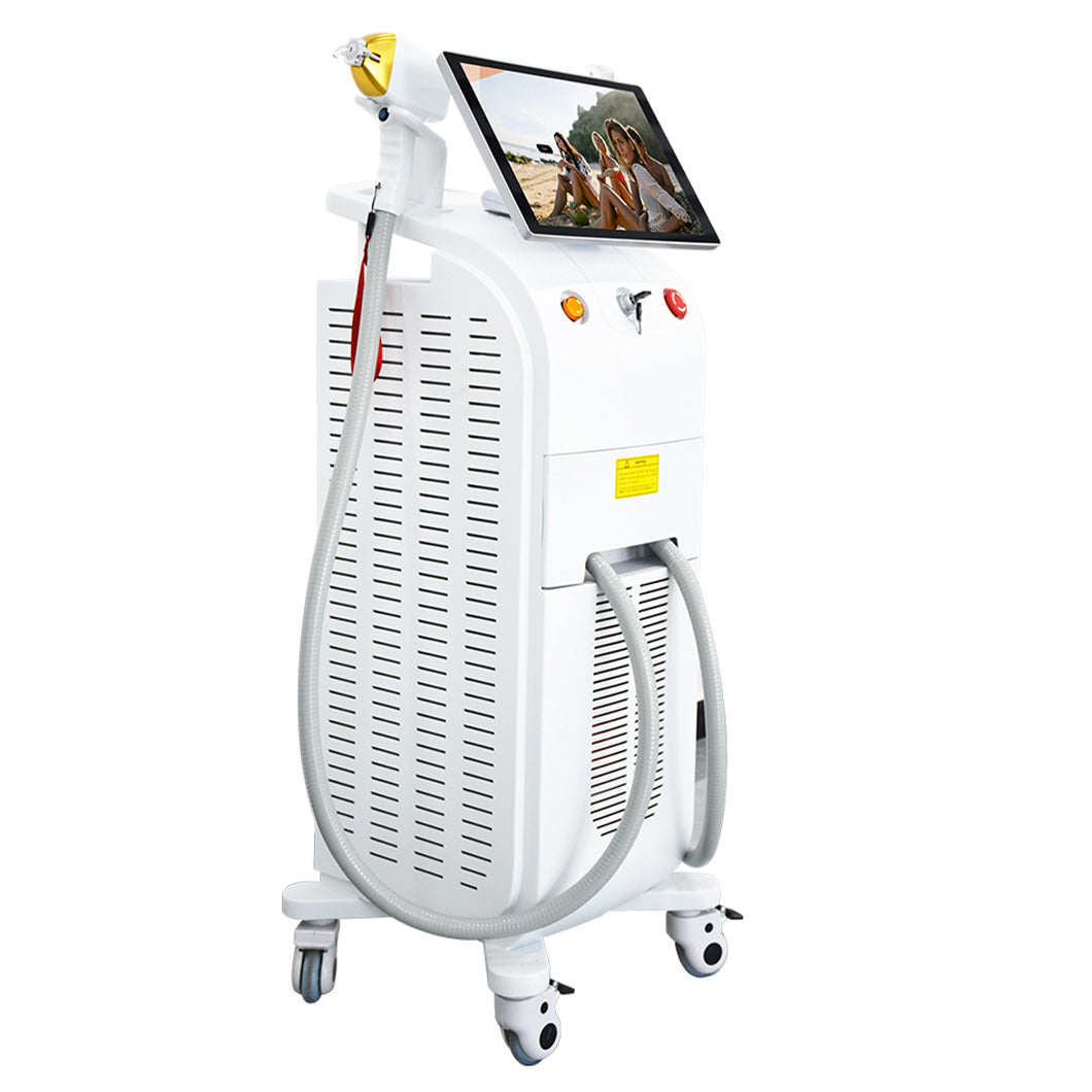 Perfectlaser White 3 Wavelength Diode Laser Hair Removal Machine perfectlaser