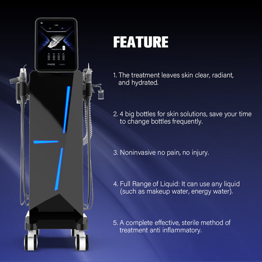 Perfectlaser 10 in 1 Hydra Facial Dermabrasion Skin Rejuvenation Machine