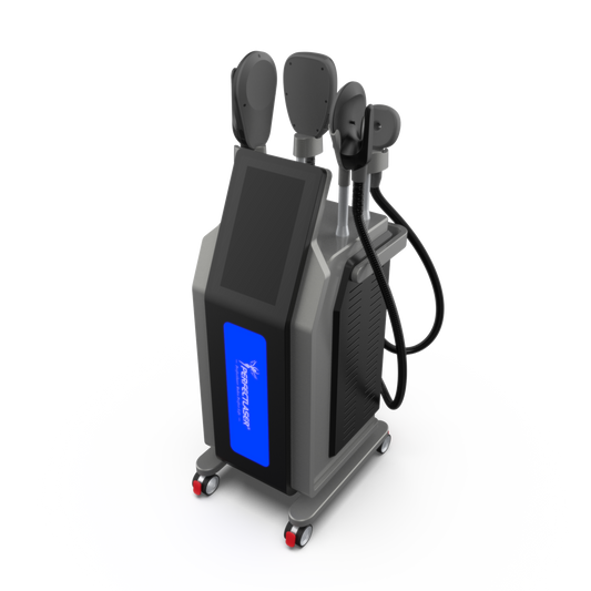 5 Handle EMT EMS RF System for Body Contouring Support – 6000W 16 Tesla Professional Platformut and 16 Tesla High Intensity Field