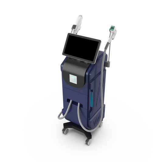 2 in 1 IPL and Diode Laser System for Complexion Renewal and Hair Removal Machine