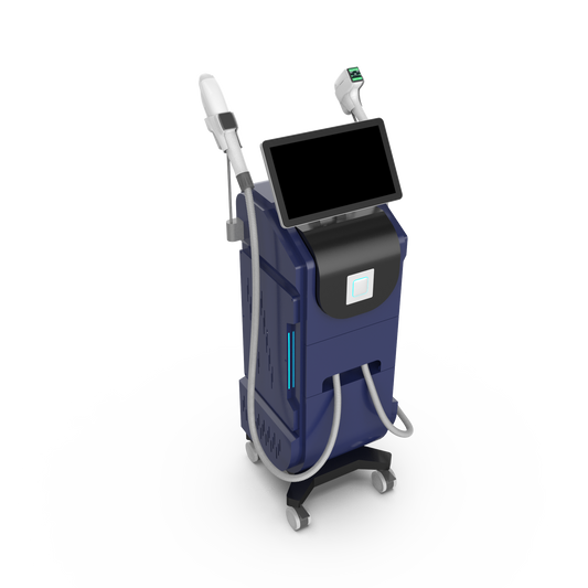 2 in 1 IPL and Diode Laser System for Complexion Renewal and Hair Removal Machine