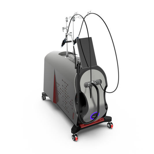 7000W Professional Dual Wavelength Laser System 1064nm Nd Yag Long Pulse and 755nm Alexandrite