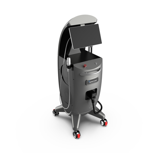 Vacuum-Assisted Painless Handle Gel-Free Design 808nm Laser Diode Laser Hair Removal Machine