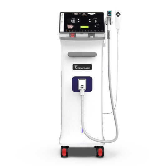 Diode Laser 4 Wavelength Hair Removal with AI Skin Analyzer Machine