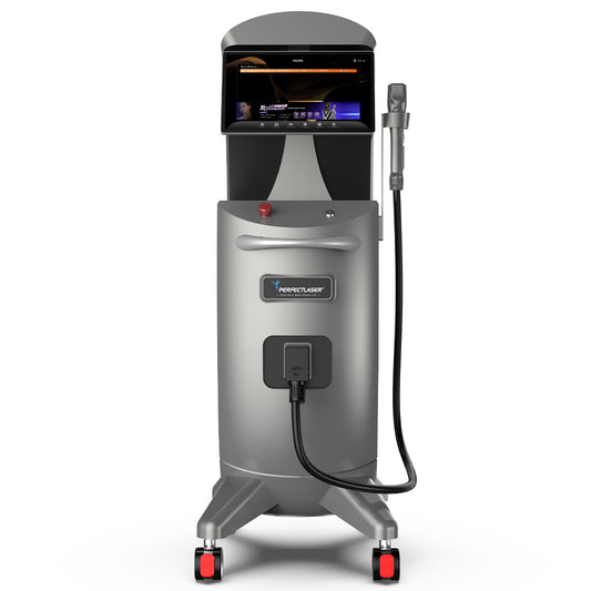 Vacuum-Assisted Painless Handle Gel-Free Design 808nm Laser Diode Laser Hair Removal Machine