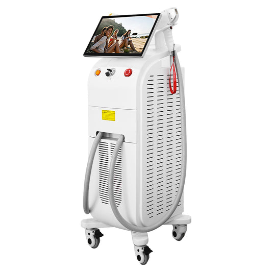 Perfectlaser 3500W High Power 3 Wavelength 755nm 808nm 1064nm Dual Handle Painless Professional Clinical Grade Fast Permanent Diode Laser Hair Removal Machine