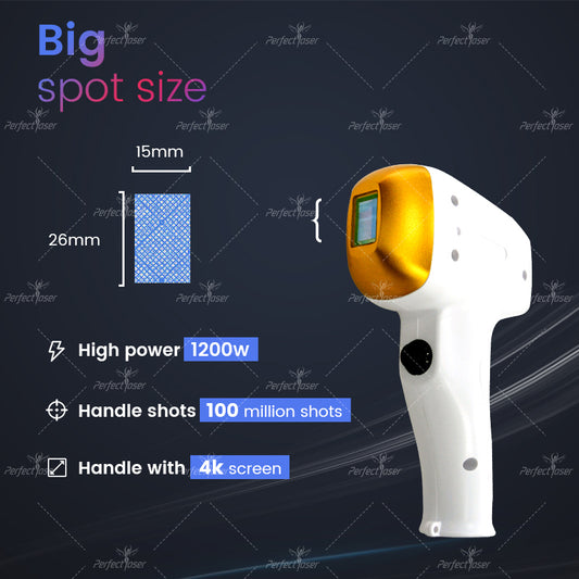 Perfectlaser Portable 3 Wavelength Diode Laser Hair Removal Machine