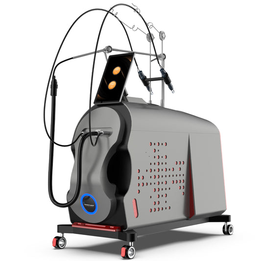 7000W Professional Dual Wavelength Laser System 1064nm Nd Yag Long Pulse and 755nm Alexandrite