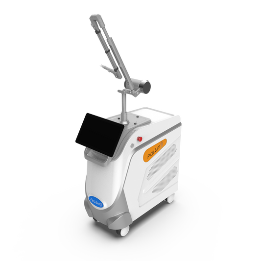 2 in 1 Picosecond Laser 1064nm Nd Yag Laser Tattoo Removal Machine Long Pulse Laser Hair Removal Machine