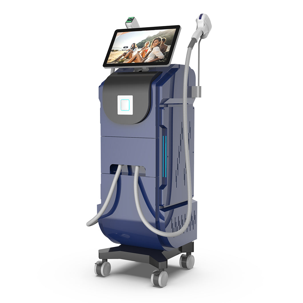 Perfectlaser 3 Wavelength Diode Laser Hair Removal with AI Skin Analyzer Machine perfectlaser