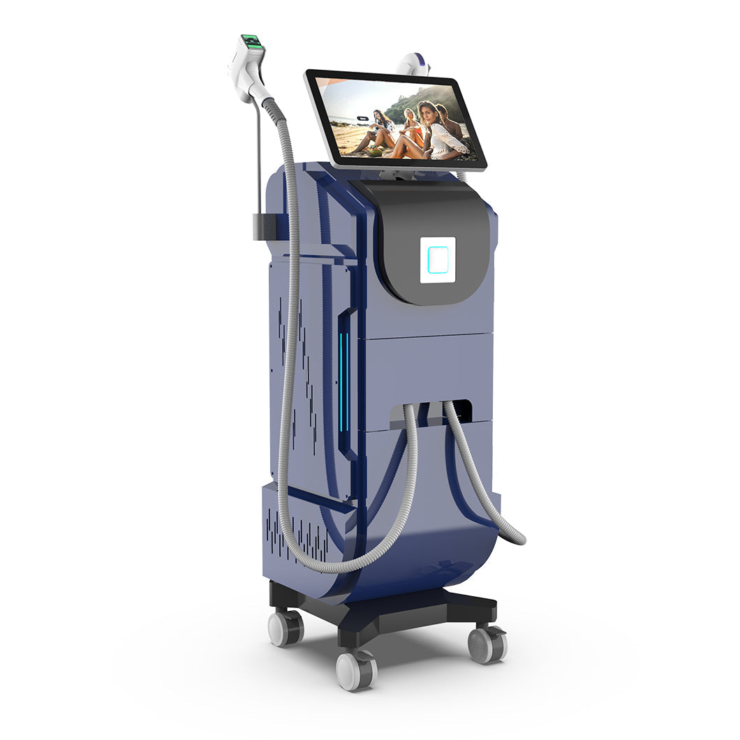 Perfectlaser 3 Wavelength Diode Laser Hair Removal with AI Skin Analyzer Machine perfectlaser