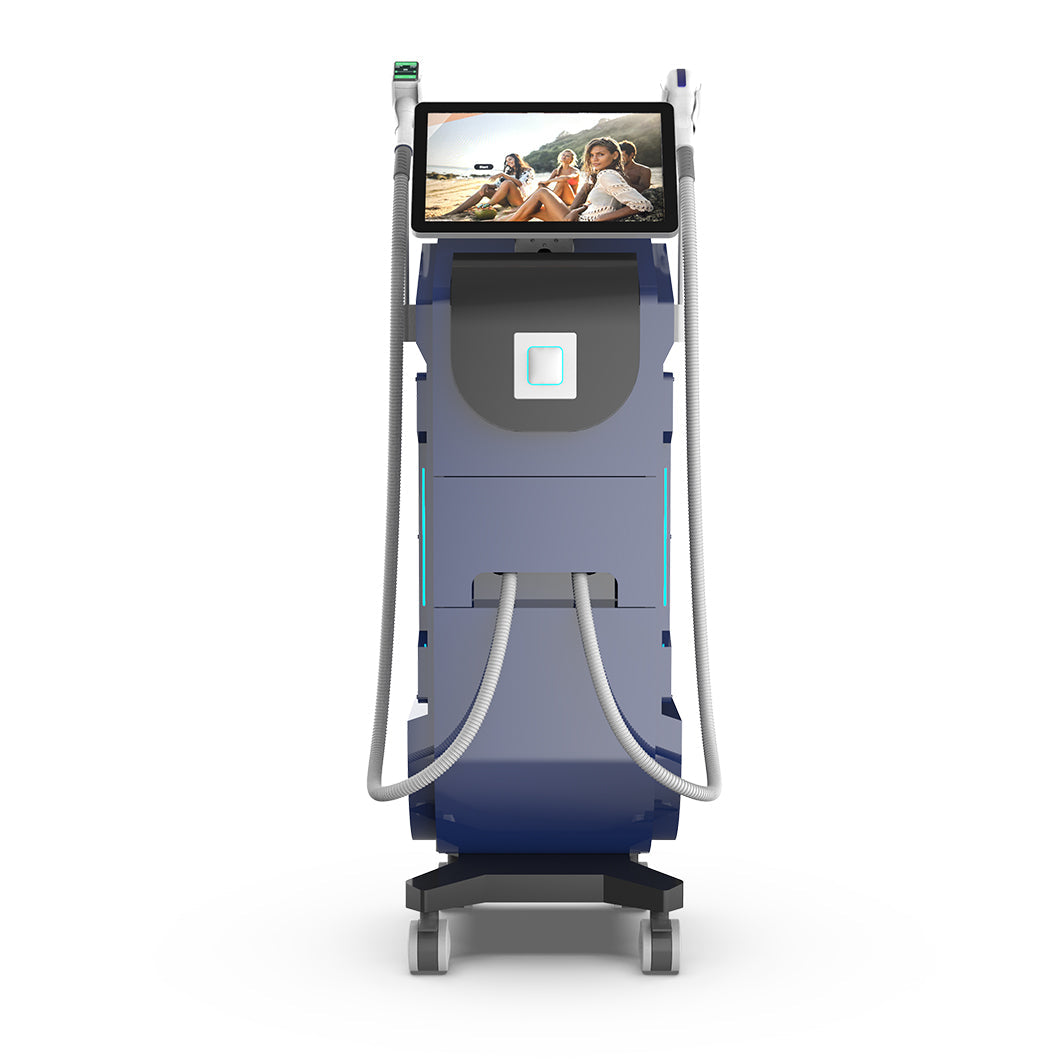 Perfectlaser 3 Wavelength Diode Laser Hair Removal with AI Skin Analyzer Machine perfectlaser